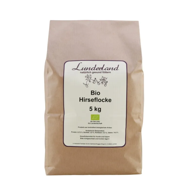 Lunderland Lunderland Bio-Hirseflocke 5 kg – Produktbild 1 von 1