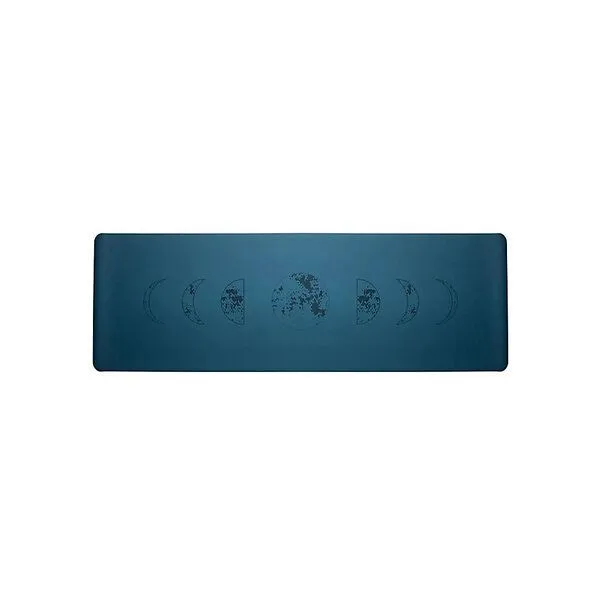 Just Be Just Be Yogamatte Mondphasen 0,3 cm, Petrol, – Produktbild 3 von 5