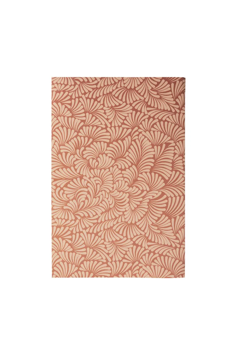 Tranquillo Notizbuch FLORAL SWIRL A5 - orange – Produktbild 1 von 2