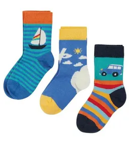 Frugi Frugi Bunte Söckchen im 3er-Pack – Produktbild 1 von 1