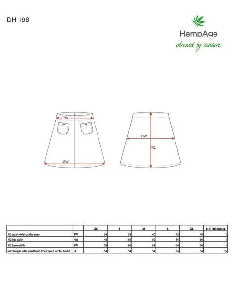 HempAge HempAge Cord Rock Hanf/Biobaumwolle, Reef (blau), – Produktbild 1 von 4