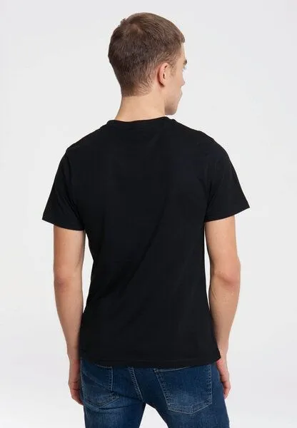 LOGOSH!RT LOGOSH!RT Star Wars Rouge One Poster Organic T-Shirt, Schwarz, – Produktbild 4 von 4