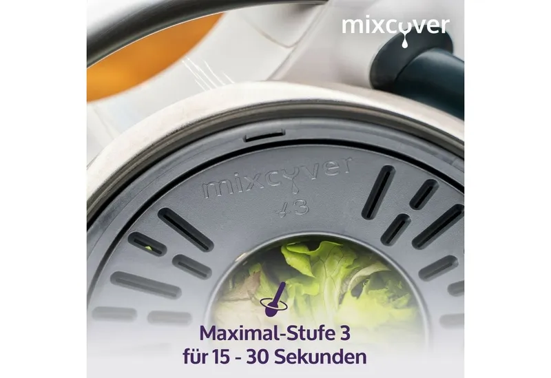 Mixcover Küchenmaschinen Zubehör-Set mixcover Salatschleuder kompatibel mit Thermomix TM7 TM6 TM5 waschen – Produktbild 5 von 5
