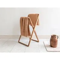 Yumeko Badetuch Dots 100x150 cm "Yumeko" aus Bio-Baumwolle, Honey, – Produktbild 1 von 1