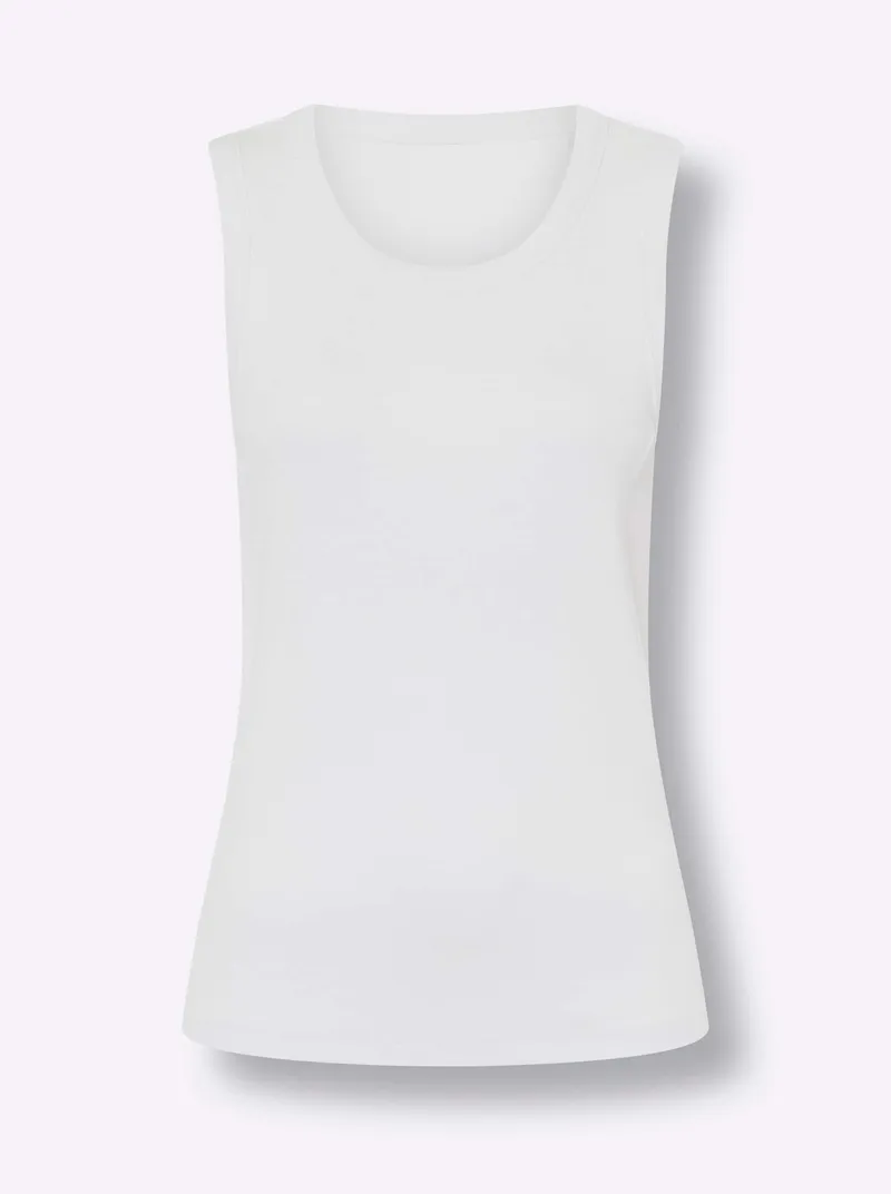 heine Shirttop, Weiß, – Produktbild 1 von 2