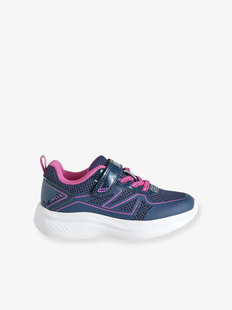 Vertbaudet Vertbaudet Sneakers mit Klettverschluss Mädchen, Violett, – Produktbild 2 von 4