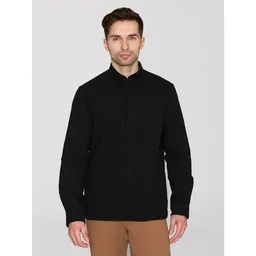 KnowledgeCotton Apparel KnowledgeCotton Apparel Regular Hemd HARALD Small Owl Oxford aus Bio-Baumwolle - ROC/GOTS/Vegan – Produktbild 1 von 1