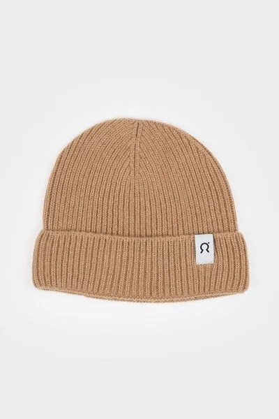 Rifò - Circular Fashion Made in Italy Rifò - Circular Fashion Made in Italy Recycelte Kaschmir-Mütze - Marcello, Beige sughero, – Produktbild 1 von 4