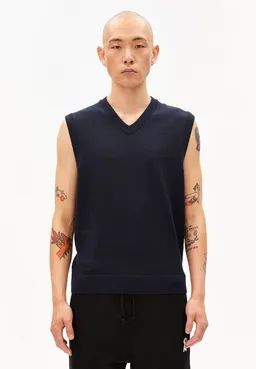 ARMEDANGELS ARMEDANGELS SLEEVELESS KNIT Herren Pullunder aus Bio-Baumwolle – Produktbild 1 von 1