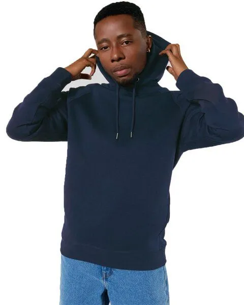 YTWOO YTWOO Hoodie für Damen und Herren, Kapuzenpullover, Basic, Unisex, Navyblau, – Produktbild 3 von 4