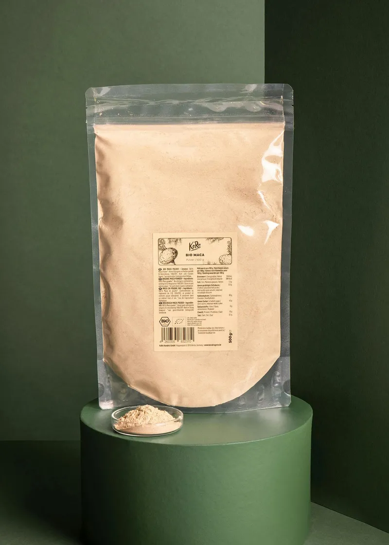KoRo Bio Maca Pulver 500 g – Produktbild 2 von 5