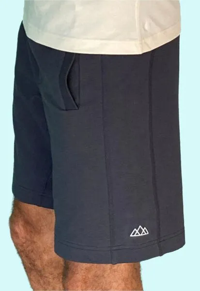M23 M23 Herren Shorts aus Bio-Baumwolle, Modell "Zane", Anthrazit, – Produktbild 2 von 3
