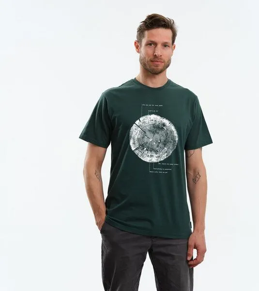 Gary Mash GARY MASH T-Shirt Liferings aus Biobaumwolle, Grün, – Produktbild 4 von 4