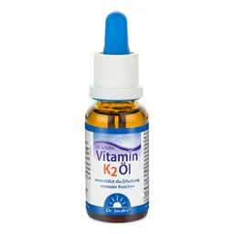 Dr. Jacob's Dr. Jacob's Vitamin K2 Öl All-trans MK7 640 Tropfen vegan – Produktbild 1 von 1