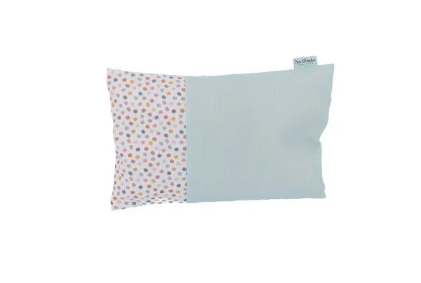 NoWaste Wrapping NoWaste Wrapping Zirbenkissen Kopfkissen Schlafkissen 20 x 30 cm, Mint bunte punkte, – Produktbild 1 von 2