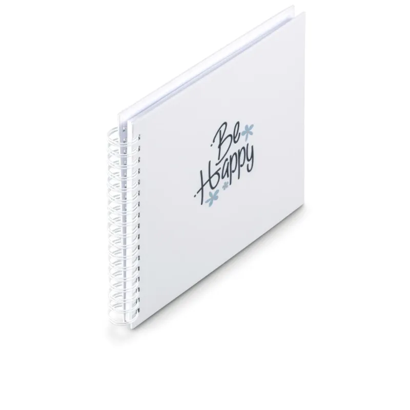 Hama Hama Spiral-Album "Good Things", 28x24 cm, 50 weiße Seiten, Happy – Produktbild 1 von 5