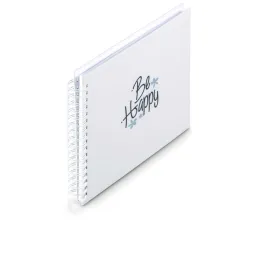 Hama Hama Spiral-Album "Good Things", 28x24 cm, 50 weiße Seiten, Happy – Produktbild 1 von 1