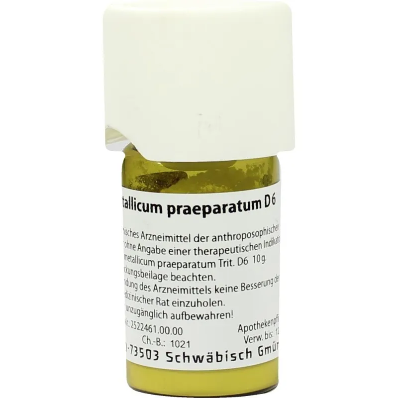 Weleda WELEDA FERRUM METALLICUM PRAEPARATUM D 6 Trituration 20 g Trituration – Produktbild 1 von 1
