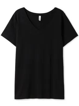 sheego T-Shirt schwarz + mohnrot – Produktbild 1 von 1