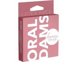 Loovara Loovara Kondome Oral Dental Dams Packung mit, 3 St., hypoallergene Oraltücher ohne Duft, transparente, latexfreie und geruchslose Lecktücher – Produktbild 1 von 1