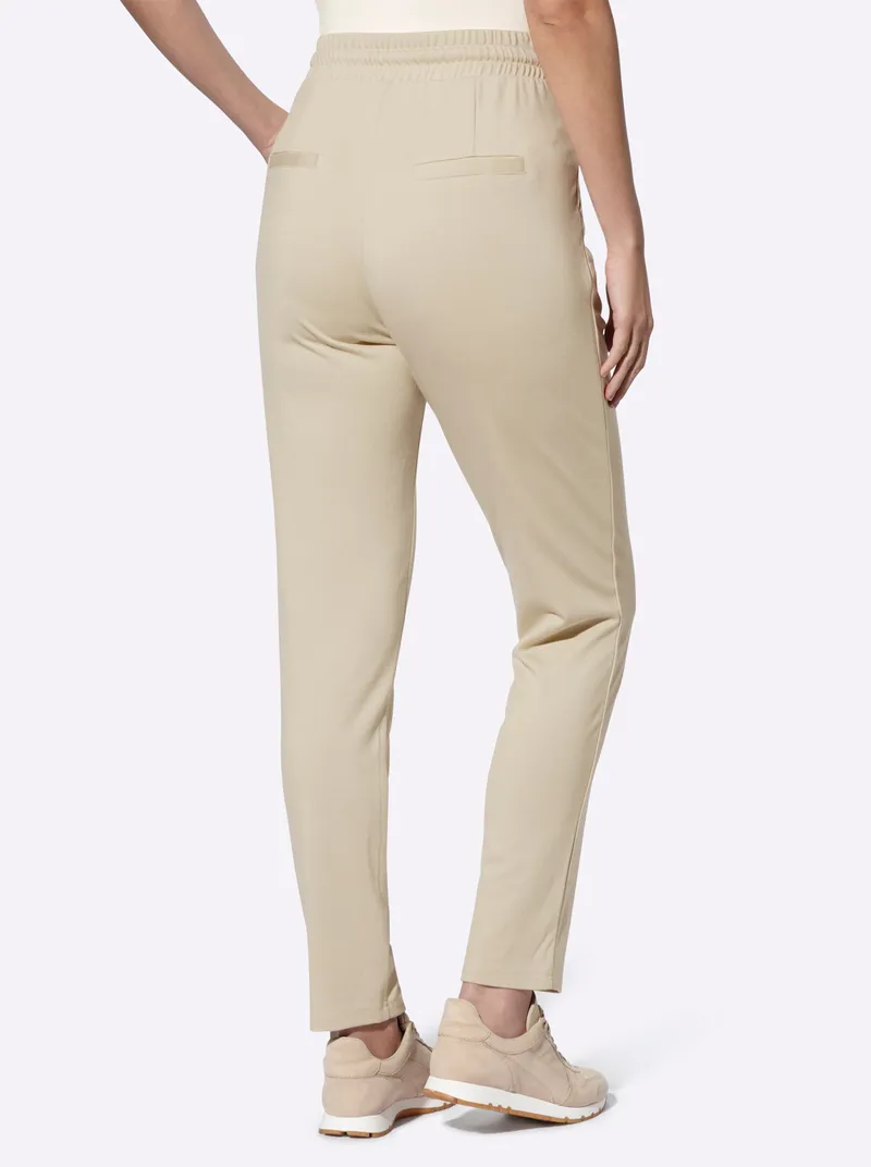 heine Jogg Pants, Sand, – Produktbild 2 von 3