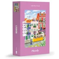 Piecely Piecely Lisbon Portugal Puzzle, 1000 Teile – Produktbild 1 von 1