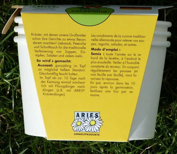 Aries Aries Deutsche Küche Kräutertöpfchen – Produktbild 3 von 4