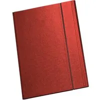 Memo Angebotsmappe 'Elegance' A4, rot, mit Gummizug und Visitenkartenschlitz – Produktbild 1 von 1