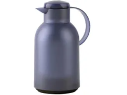 EMSA EMSA Isolierkanne "SAMBA" Quick Press, 1,5 l, transluzent/blau-grau – Produktbild 1 von 1
