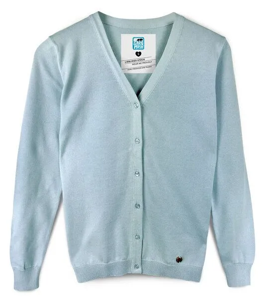 Gary Mash GARY MASH Cardigan Jodie aus Biobaumwolle, Blau, – Produktbild 2 von 4