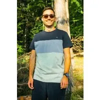 DIRTS dirts Color Block T-Shirt, Navy - stormy blue - frosted mint, – Produktbild 1 von 1