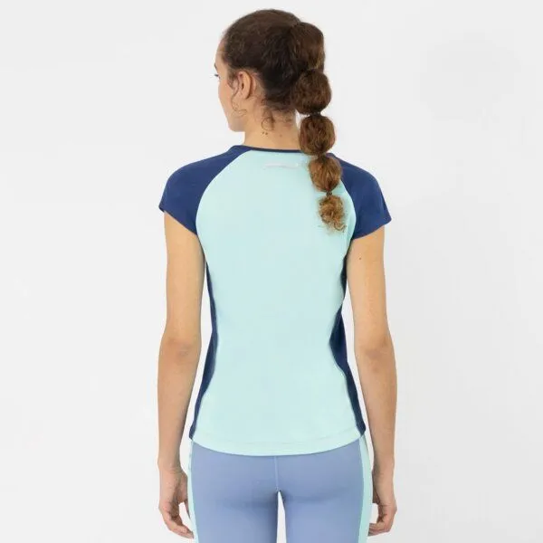 TAO Sportswear TAO Sportswear Damen Laufshirt Muriel, Hellblau/dunkelblau, – Produktbild 3 von 3