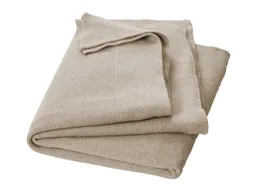 HANS NATUR HANS NATUR Babydecke Bio-Baumwolle Perlenstrick Maße 80 x 95 cm – Produktbild 1 von 1