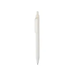 XD Collection Tide Smooth Touch Stift aus GRS zertifiziert recyceltem ABS, weiß – Produktbild 1 von 1