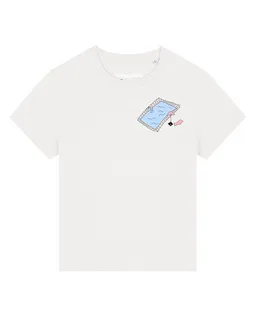 watapparel watapparel T-Shirt Frauen Swimmingpool chilling – Produktbild 1 von 1