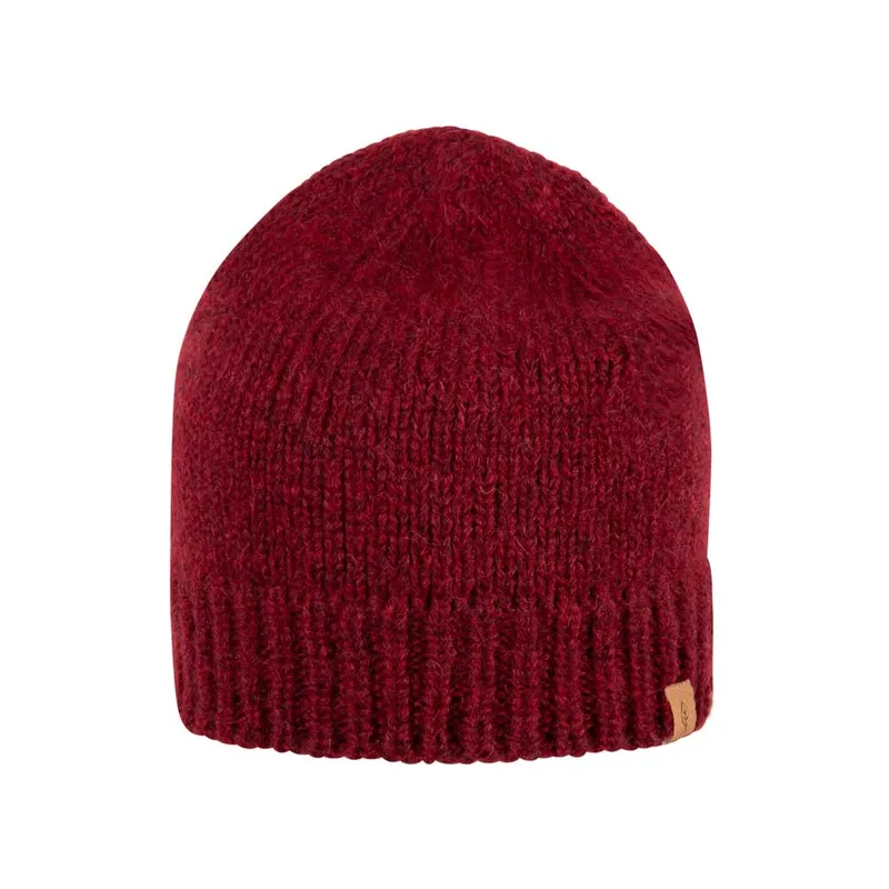 Pure Pure Alpaka Beanie, Burgundy, – Produktbild 1 von 1