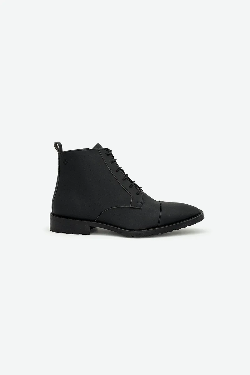 COG COG Herren vegan Stiefel Lincoln, Schwarz, – Produktbild 1 von 2