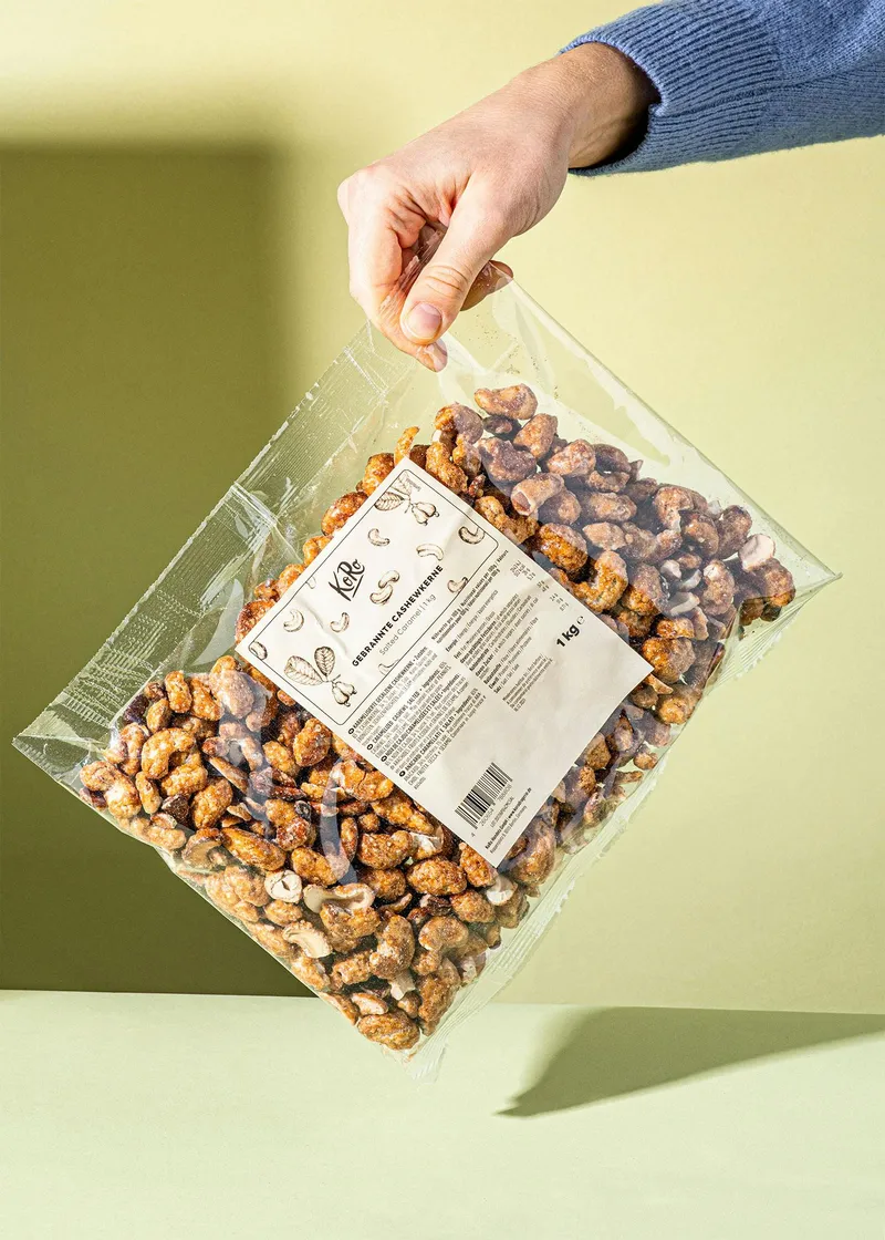 KoRo Gebrannte Cashewkerne Salted Caramel 12 x 1 kg – Produktbild 5 von 5