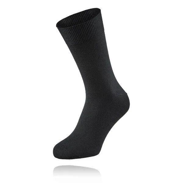 grödo grödo Gemütliche Wollsocken mit Baumwollanteil, alles Bio, für Damen und Herren (3er Pack), Schwarz, – Produktbild 2 von 3