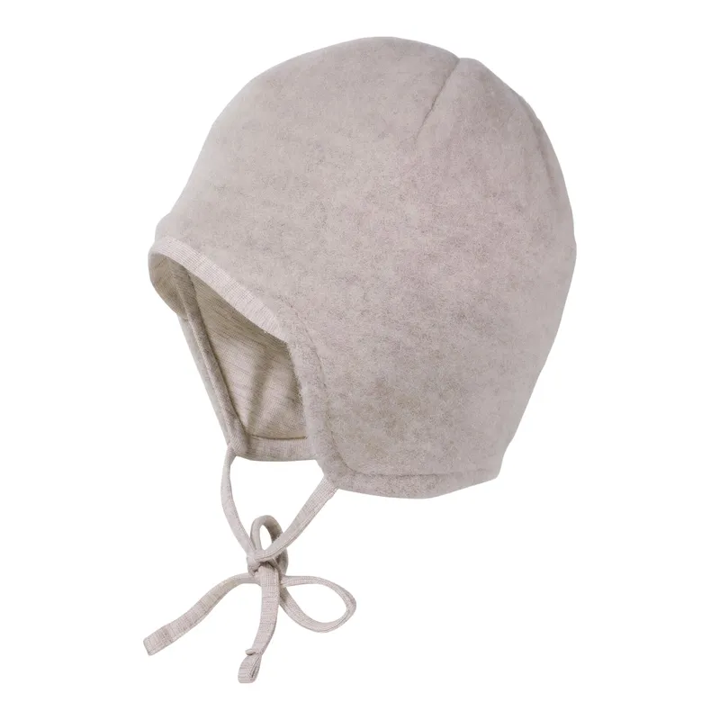 Maximo Maximo Wollfleece-Mütze, Beige, – Produktbild 1 von 1