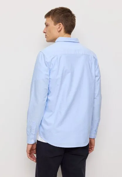 recolution recolution Langarm-Hemd SPRUCE, Blue, – Produktbild 3 von 4