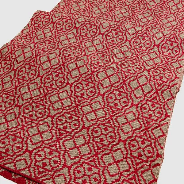 LANARTO slow fashion LANARTO slow fashion Schultertuch Libelle aus mulesingfreier Merinowolle made in germany, Rot (bordeaux), – Produktbild 1 von 3