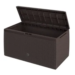 Casaria® Gartenbox 290L Braun Rato Plus mit Rollen wetterfest – Produktbild 1 von 1