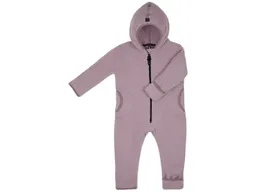 Pure pure by Bauer PURE PURE by Bauer Baby und Kinder Overall Kapuze Bio-Merinowolle Fleece mauve Gr.62/68 – Produktbild 1 von 1
