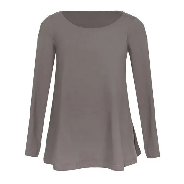 Frija Omina Frija Omina Bio-Tunika Afra, Taupe (grau), – Produktbild 1 von 2