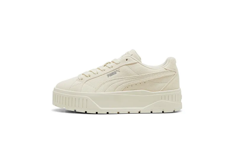 Puma Puma KARMEN II Sneaker mit markanter Plateausohle, robuste Gummilaufsohle, Weiß, – Produktbild 2 von 5