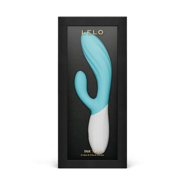 LELO LELO G-Punkt- und Klitoris-Stimulator INA Twist, Blau, – Produktbild 2 von 4