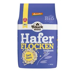Bauck Mühle Mehl Haferflocken - Zartblatt demeter 900g – Produktbild 1 von 1