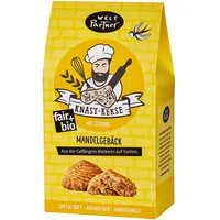 weltPartner WeltPartner Bio-Mandelgebäck "Knast-Kekse" mit sizilianischen Zitronen, glutenfrei, 140 g – Produktbild 1 von 1