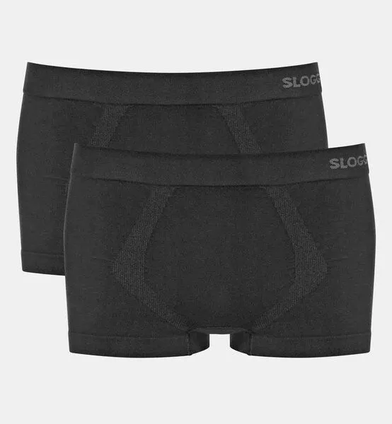 Sloggi Sloggi 2x Herren Hipster GO SMOOTH, Schwarz, – Produktbild 1 von 5